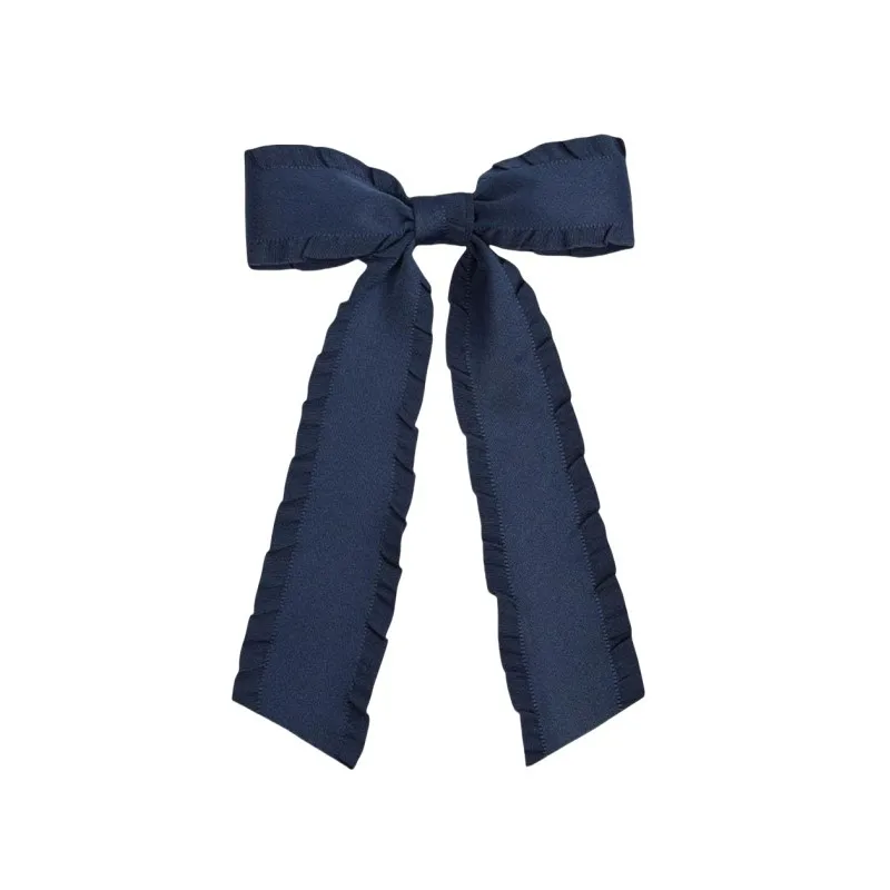 2025 Elegant Cute Ribbon Bow Hairpins Women Girls Gift Hair Clips Pin Barrettes Accessories Hairclip Headdress Headwear Ornament