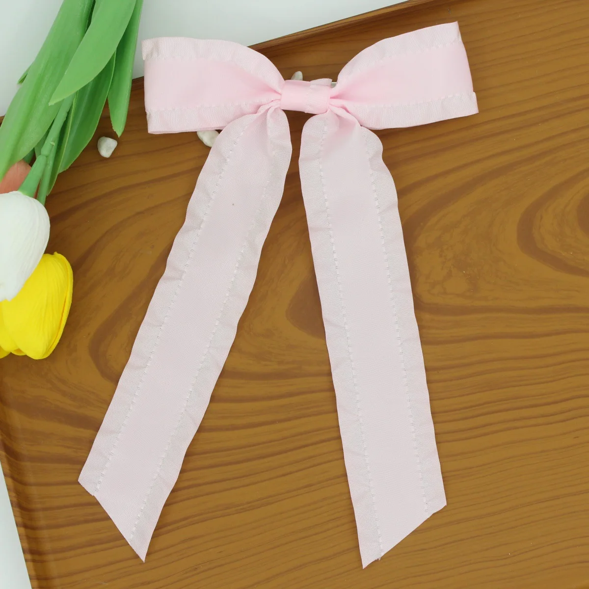 2025 Elegant Cute Ribbon Bow Hairpins Women Girls Gift Hair Clips Pin Barrettes Accessories Hairclip Headdress Headwear Ornament