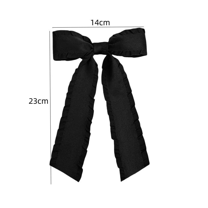 2025 Elegant Cute Ribbon Bow Hairpins Women Girls Gift Hair Clips Pin Barrettes Accessories Hairclip Headdress Headwear Ornament