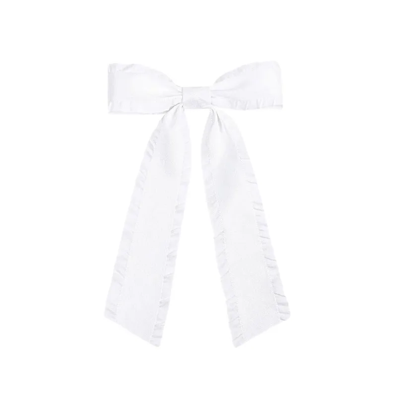2025 Elegant Cute Ribbon Bow Hairpins Women Girls Gift Hair Clips Pin Barrettes Accessories Hairclip Headdress Headwear Ornament