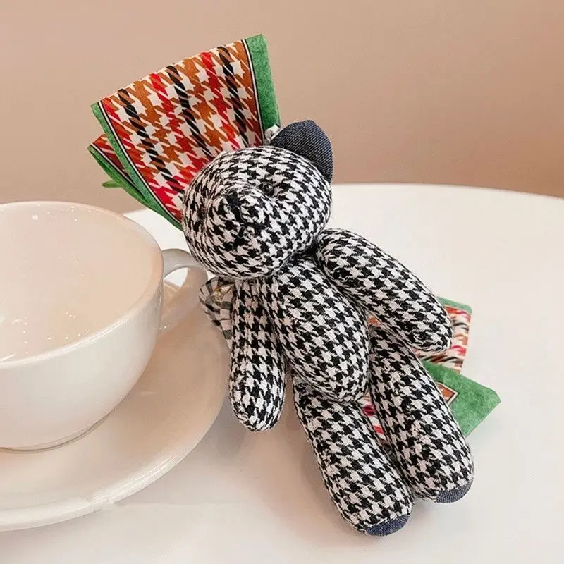 1pc Korean Cute Bear Hairpin Female Autumn/Winter Back of Head Sweet Grip Shark Clip Large Bow Clip Headpiece