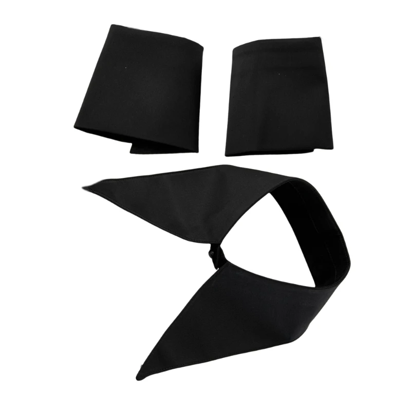 Unique False Collar Casual Decorative Shirt Dress Collar Elegant Wrist Cuffs Lapel