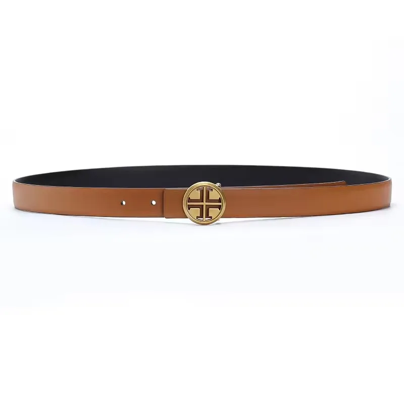 New Women Belt Designer Reversible Leather Belts For Women Female Belt For Jeans Dress