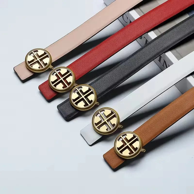 New Women Belt Designer Reversible Leather Belts For Women Female Belt For Jeans Dress