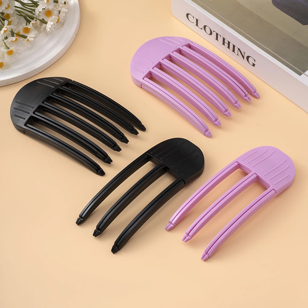 Fluffy Hairpin Curling Bangs Hair Clips Comb Hair Roots Volumizing Clips Women Curling Fixed Shape Clips Volume Hair Roller Tool