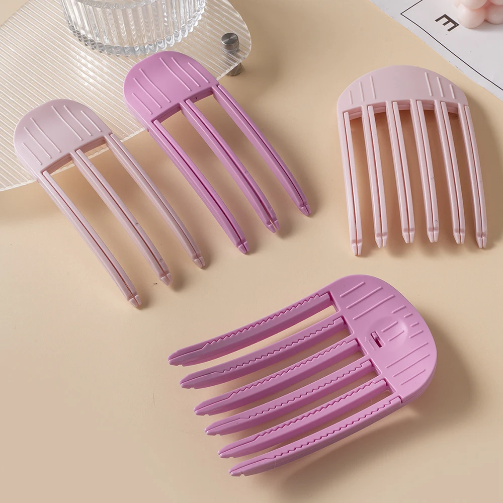 Fluffy Hairpin Curling Bangs Hair Clips Comb Hair Roots Volumizing Clips Women Curling Fixed Shape Clips Volume Hair Roller Tool