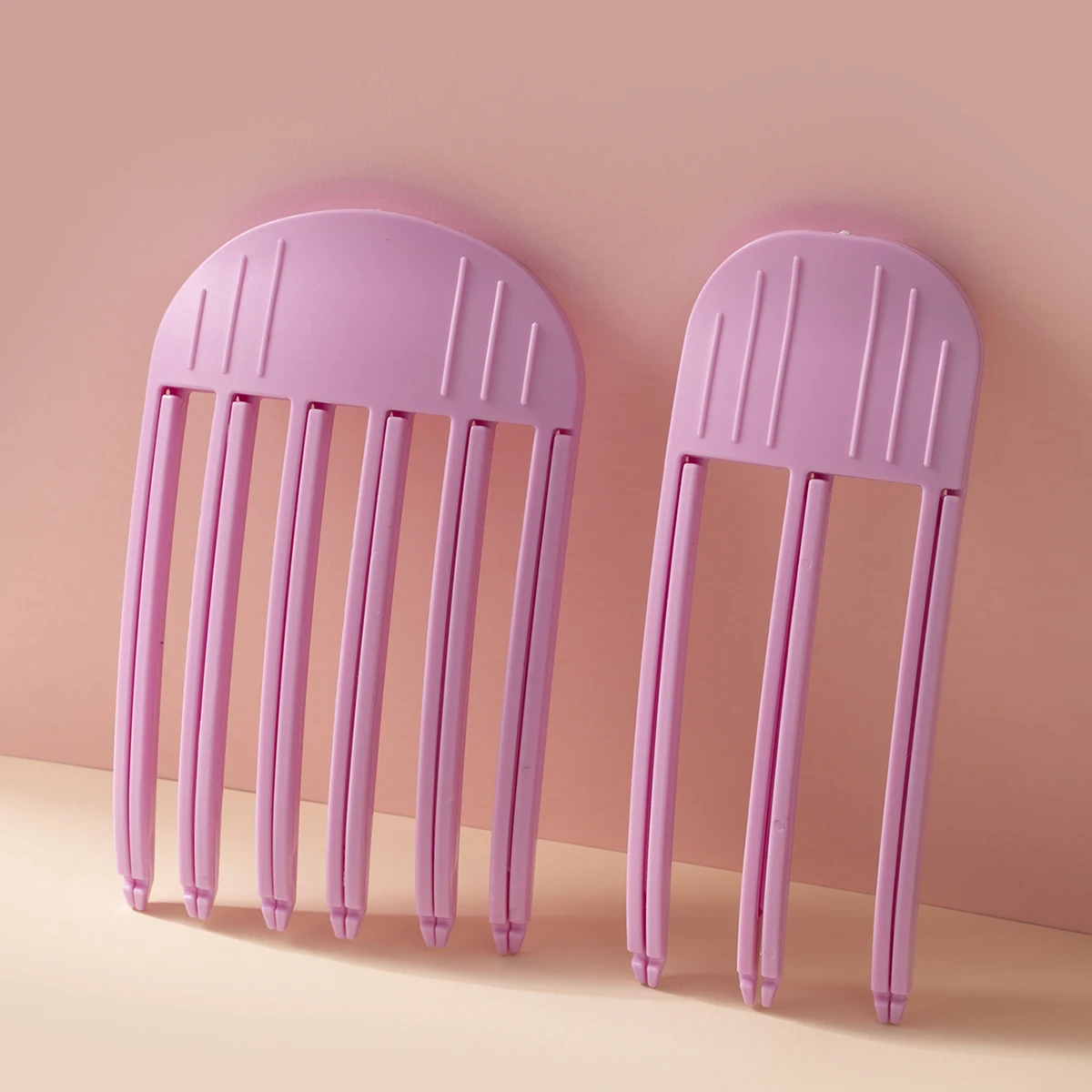 Fluffy Hairpin Curling Bangs Hair Clips Comb Hair Roots Volumizing Clips Women Curling Fixed Shape Clips Volume Hair Roller Tool