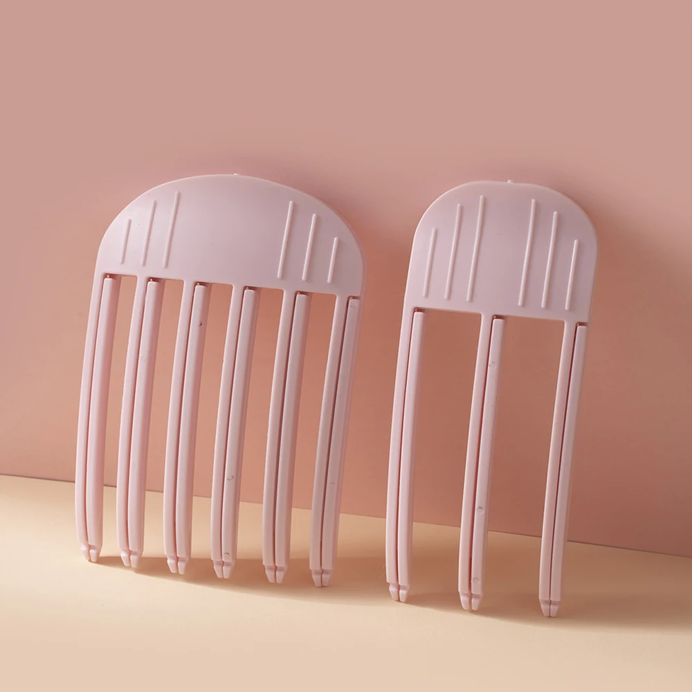 Fluffy Hairpin Curling Bangs Hair Clips Comb Hair Roots Volumizing Clips Women Curling Fixed Shape Clips Volume Hair Roller Tool
