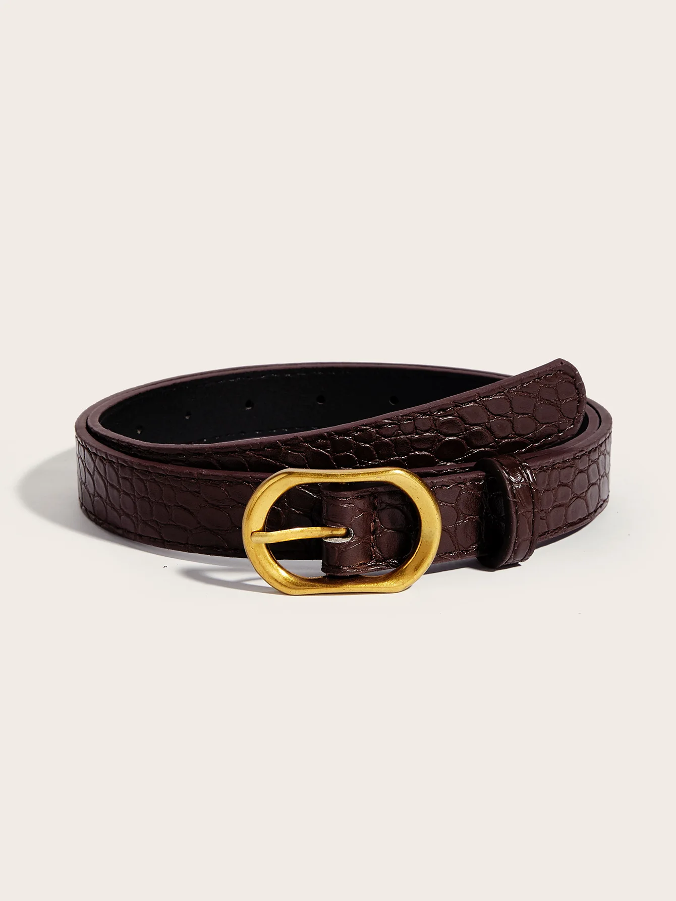 2025 New Belt Women's Korean Edition Decoration Paired with Wine Red Jeans Multi Functional Fashion Belt for Women