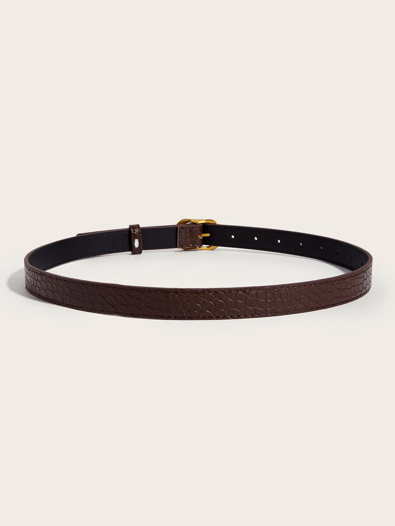 2025 New Belt Women's Korean Edition Decoration Paired with Wine Red Jeans Multi Functional Fashion Belt for Women