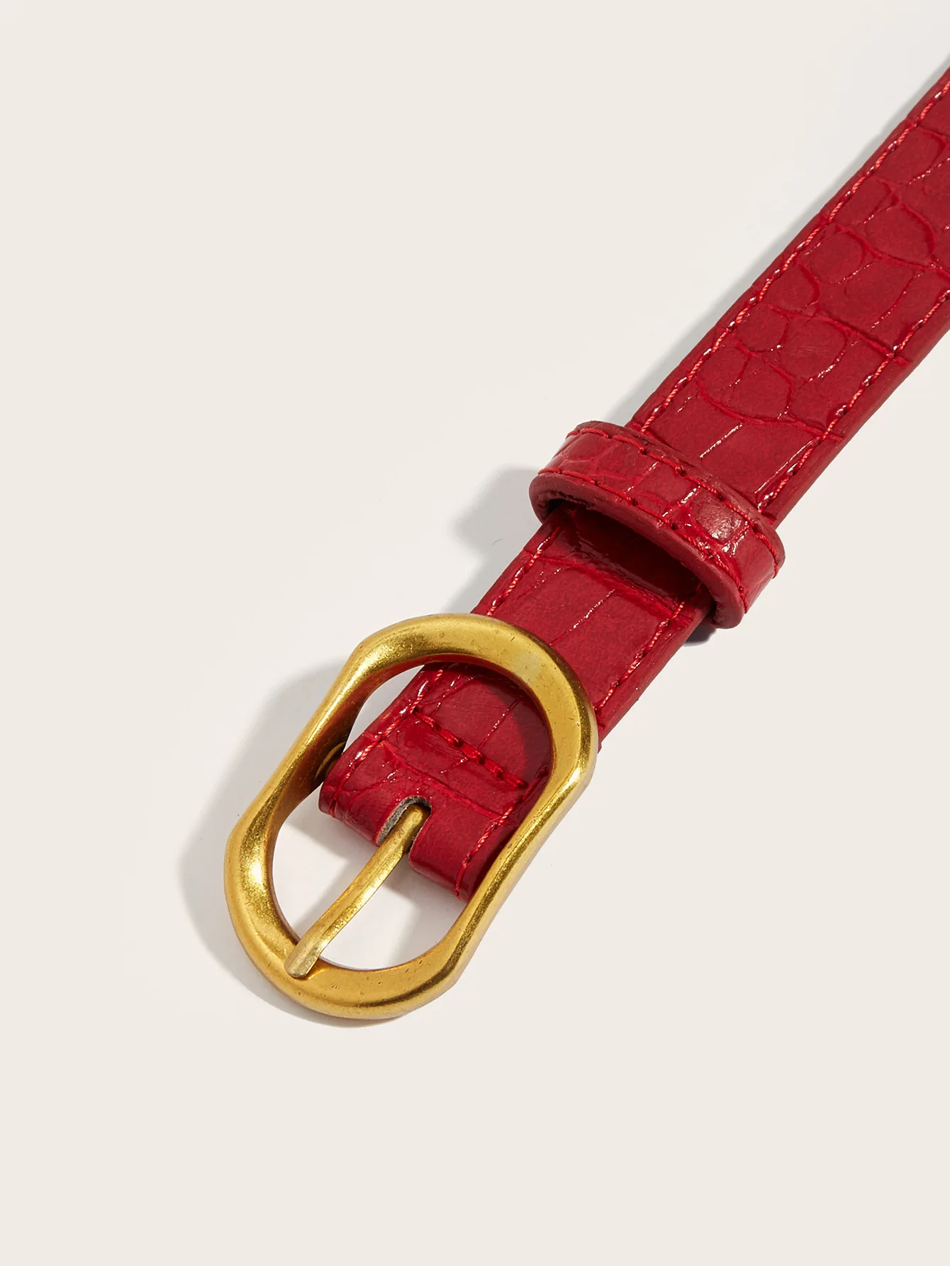 2025 New Belt Women's Korean Edition Decoration Paired with Wine Red Jeans Multi Functional Fashion Belt for Women