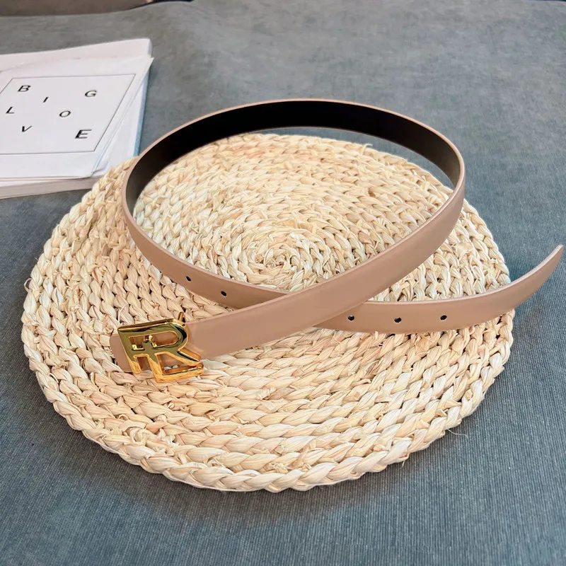 New Belt For Women Fashionable Belt Female Metal Buckle Women's Belt Leisure Dress Jeans Waistband