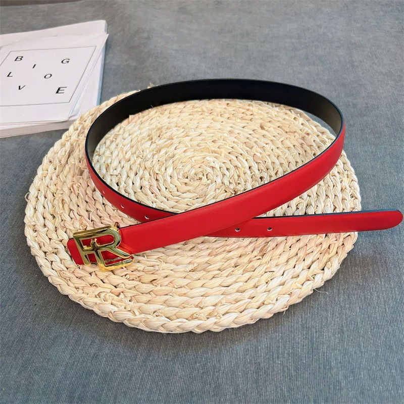 New Belt For Women Fashionable Belt Female Metal Buckle Women's Belt Leisure Dress Jeans Waistband