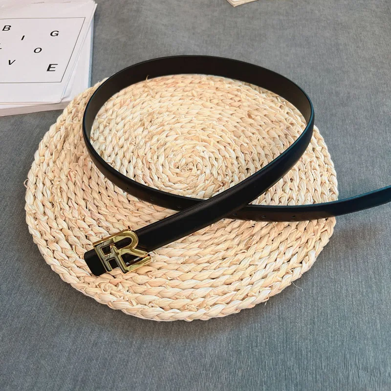 New Belt For Women Fashionable Belt Female Metal Buckle Women's Belt Leisure Dress Jeans Waistband