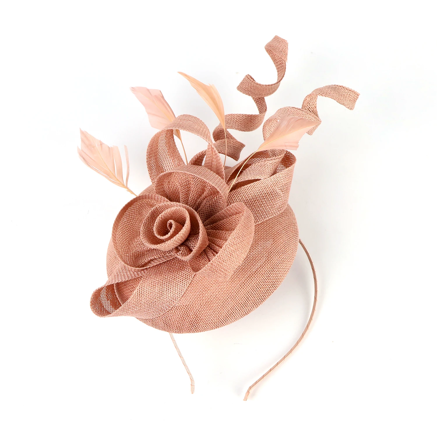 2026 Women Fascinator Hat Folding Accessories Headband Bridal Hair Clip Accessories Kentucky Derby Cocktail Party Festival Hat