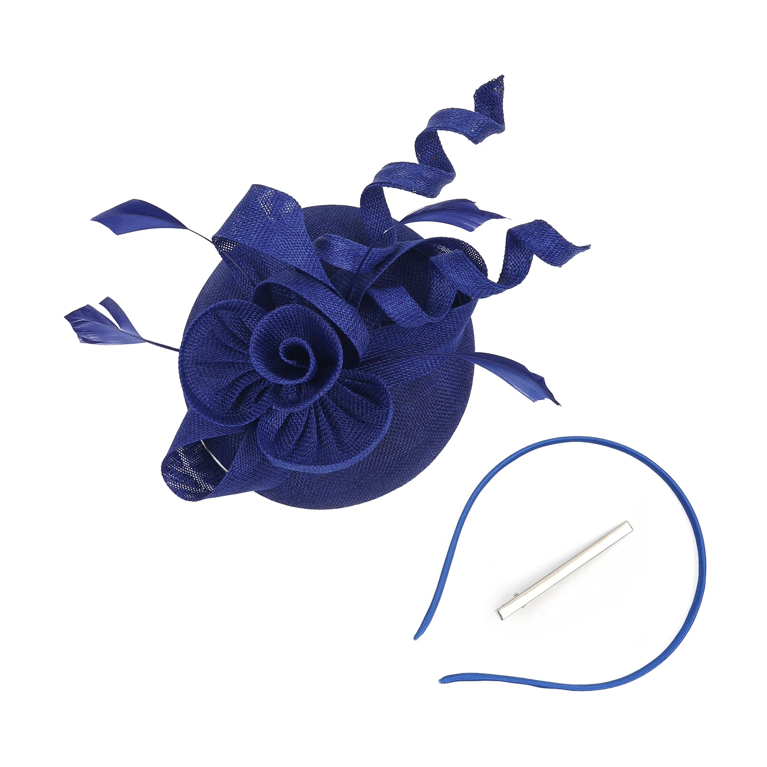 2026 Women Fascinator Hat Folding Accessories Headband Bridal Hair Clip Accessories Kentucky Derby Cocktail Party Festival Hat