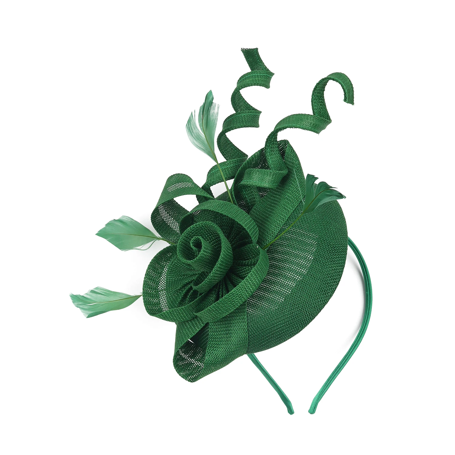 2026 Women Fascinator Hat Folding Accessories Headband Bridal Hair Clip Accessories Kentucky Derby Cocktail Party Festival Hat
