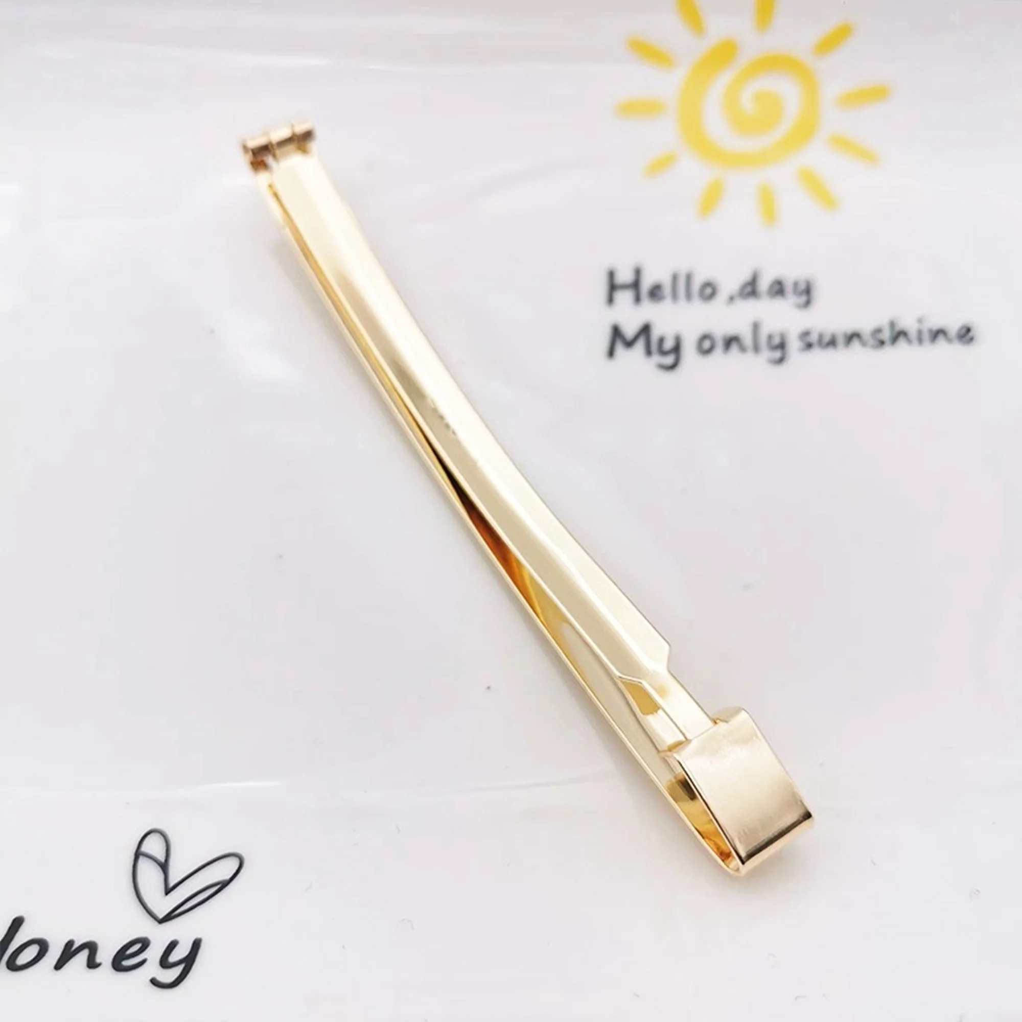 10pcs/lot 7cm 9cm Korean shrapnel clip gold/rhodium hair accessories DIY material wholesale