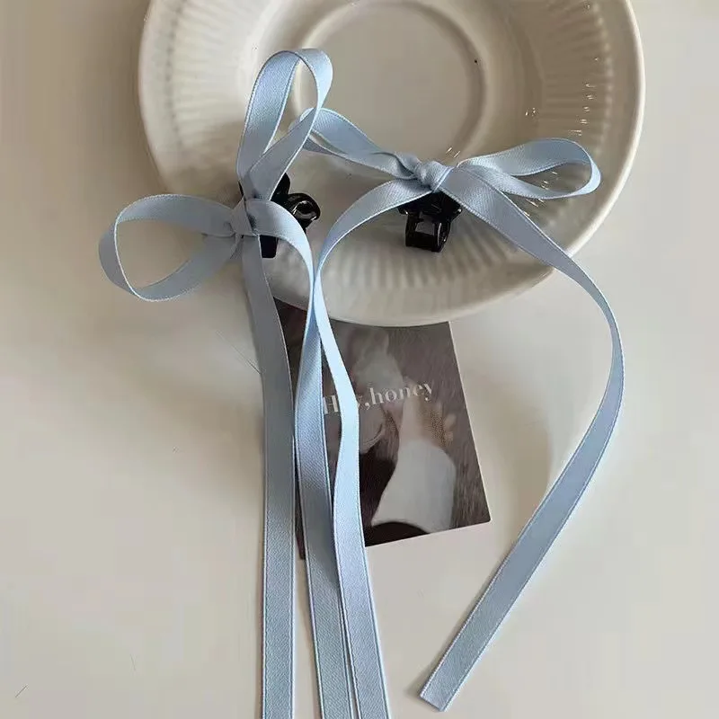 2PCS Bow, Ballet, Mini, Hair Clip, Flutter, Ponytail, Back of Head, Hair Accessory, Dopamine, Bow, Hair Accessory