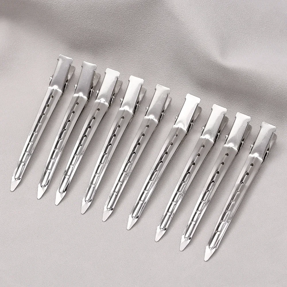 Metal Duckbill Clip Curly Hairpin Barrettes Hairstyle Hair Styling Clips Clamps Haircut Hairclip Tools Fluffy Hair Root Barrette