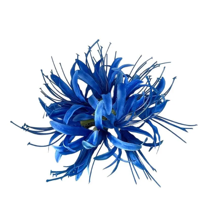 Half Shore Flower Simulation Flower Hair Clip Side Hair Accessory