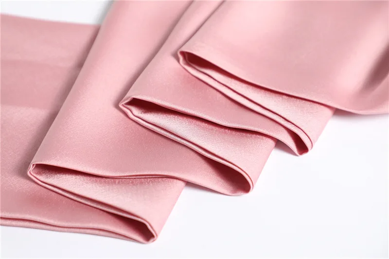 Fashion Solid Color Long Silk Scarf Women Tie Bag Headband Horse Printing Hairband Korean Style Neckerchief Ribbon Lady