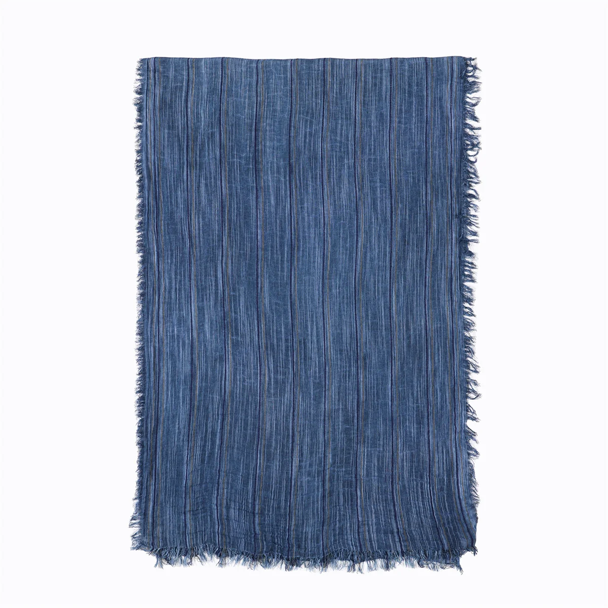 Fashion Striped Cotton Linen Scarf for Men Women Autumn Winter Long Soft Shawls and Wraps Short Tassel Bufanda Male Accessories