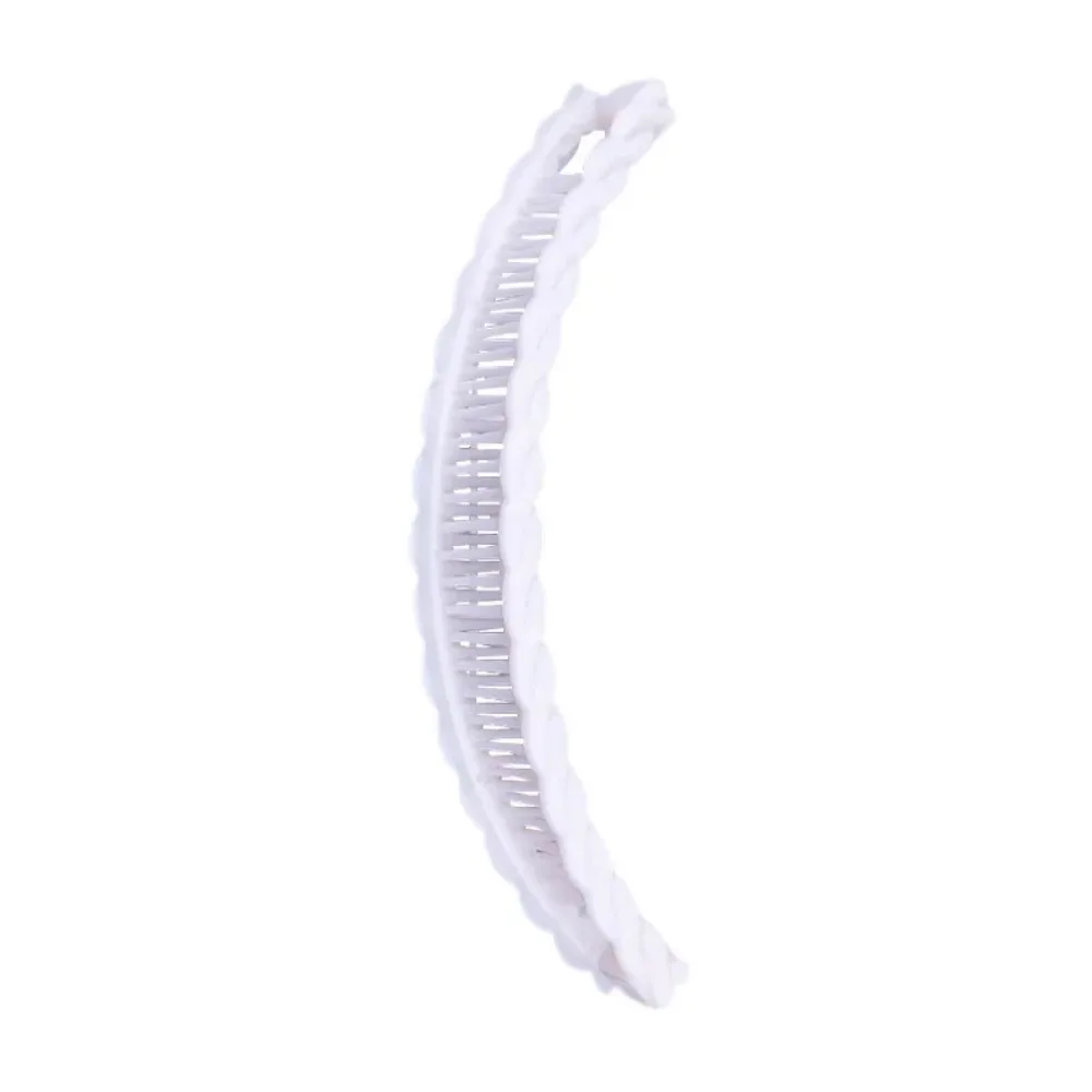 3Pcs Vintage Banana Hair Clips for Women Wave Combs Hairpin Hair Style Tools Solid Color Fashion Practical Hair Accessories