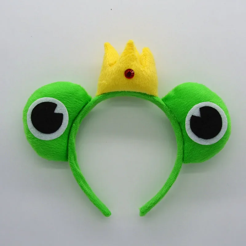 Green Frog Animal Ear Headband Girls Boy Adult Hairband Party Birthday Cosplay Costume Wedding Festival