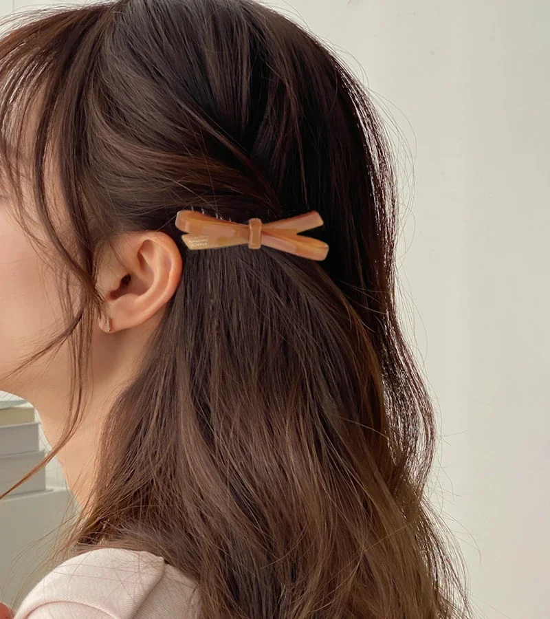 South Korea France Bow Hairpin Princess Head Inverted Comb Disc Hair Ball Head Side Hairpin
