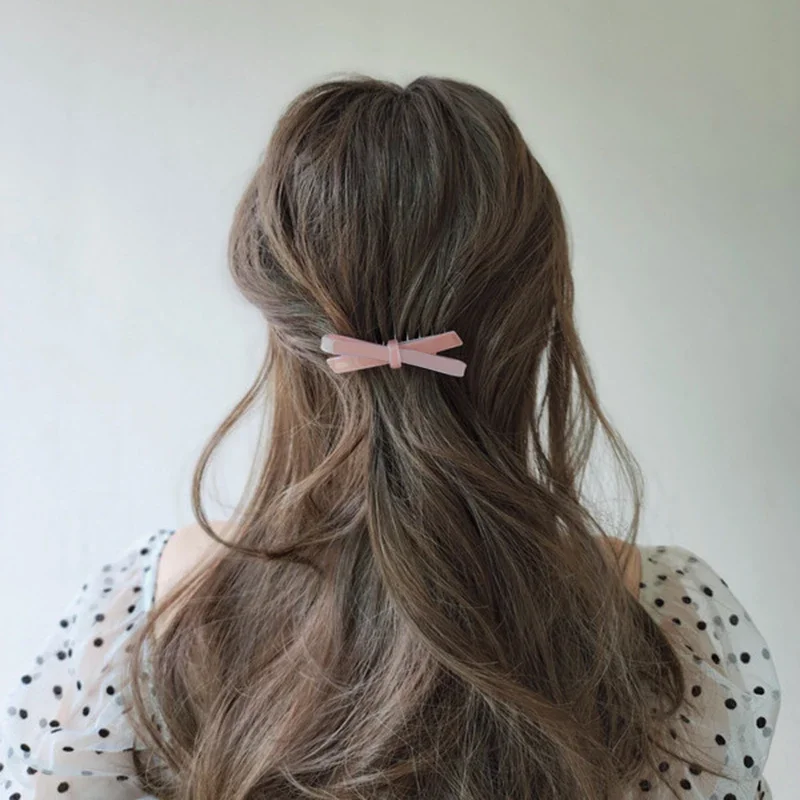 South Korea France Bow Hairpin Princess Head Inverted Comb Disc Hair Ball Head Side Hairpin