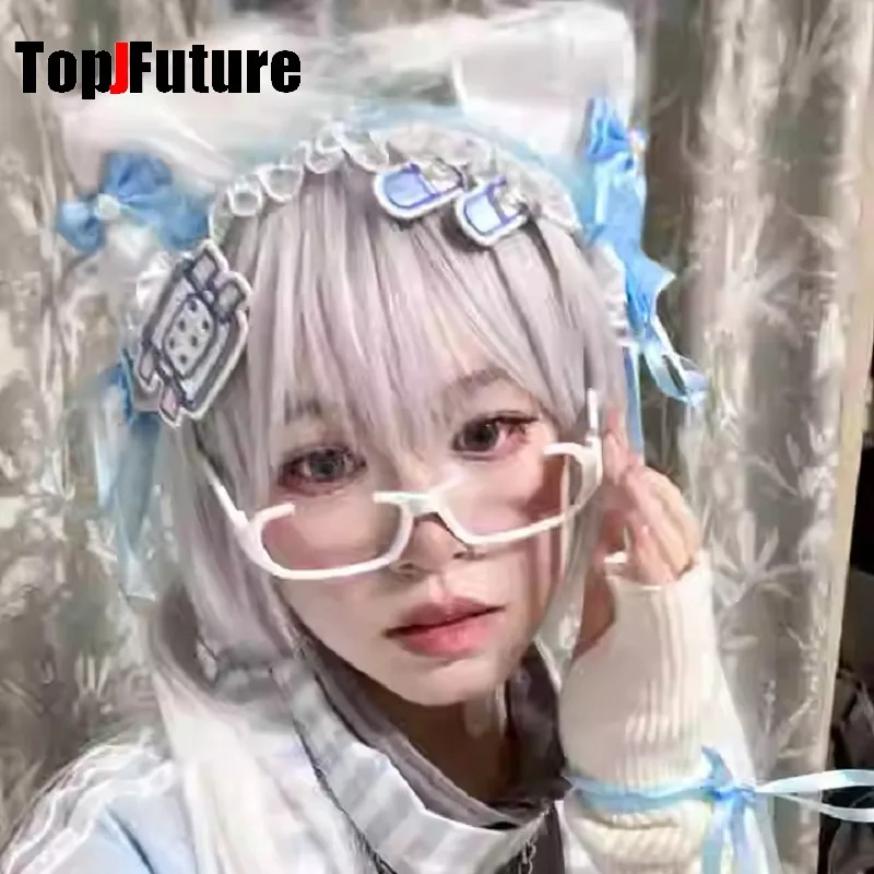 Gothic Y2K Girl Harajuku Lolita Subculture Medical Cute Bandage Combination Medical Band Aid Hair Clips Hairgrips Hairpin Pin
