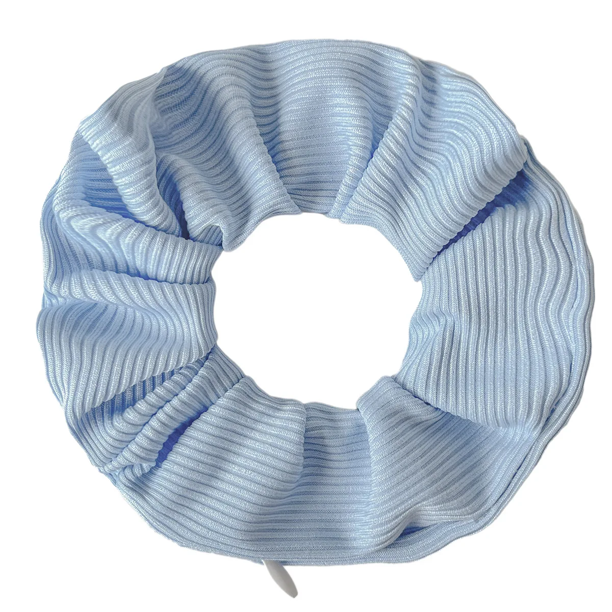 Designer Zip Scrunchies For Girls Pastel Colors Hairties for Bun Hairstyle Hair Accessories for Women Zipper Pocket Chouchous