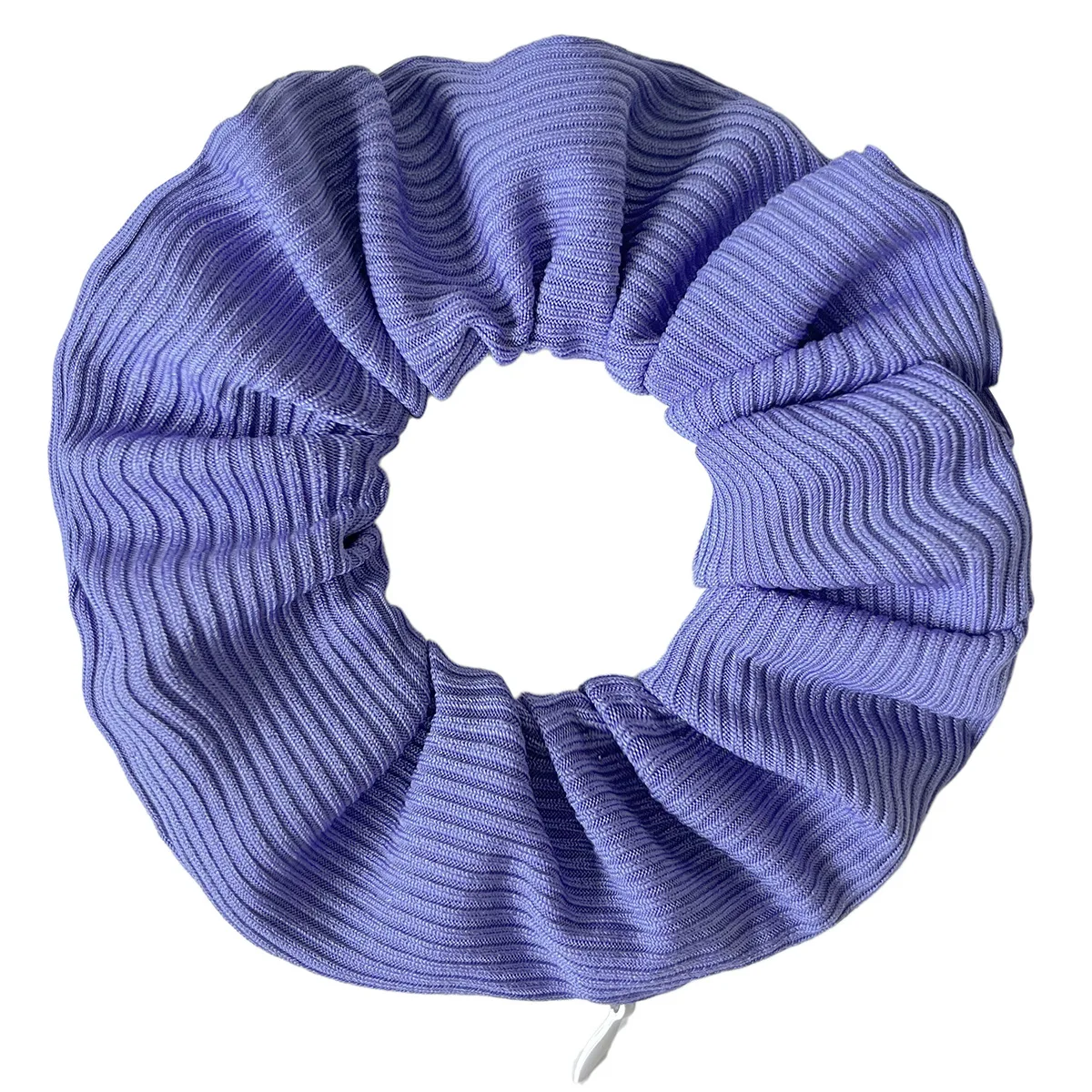 Designer Zip Scrunchies For Girls Pastel Colors Hairties for Bun Hairstyle Hair Accessories for Women Zipper Pocket Chouchous