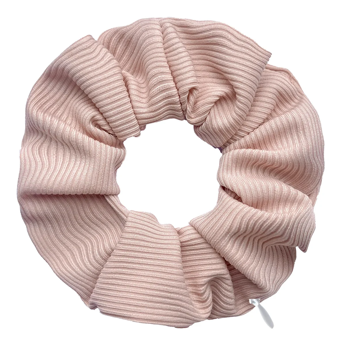 Designer Zip Scrunchies For Girls Pastel Colors Hairties for Bun Hairstyle Hair Accessories for Women Zipper Pocket Chouchous