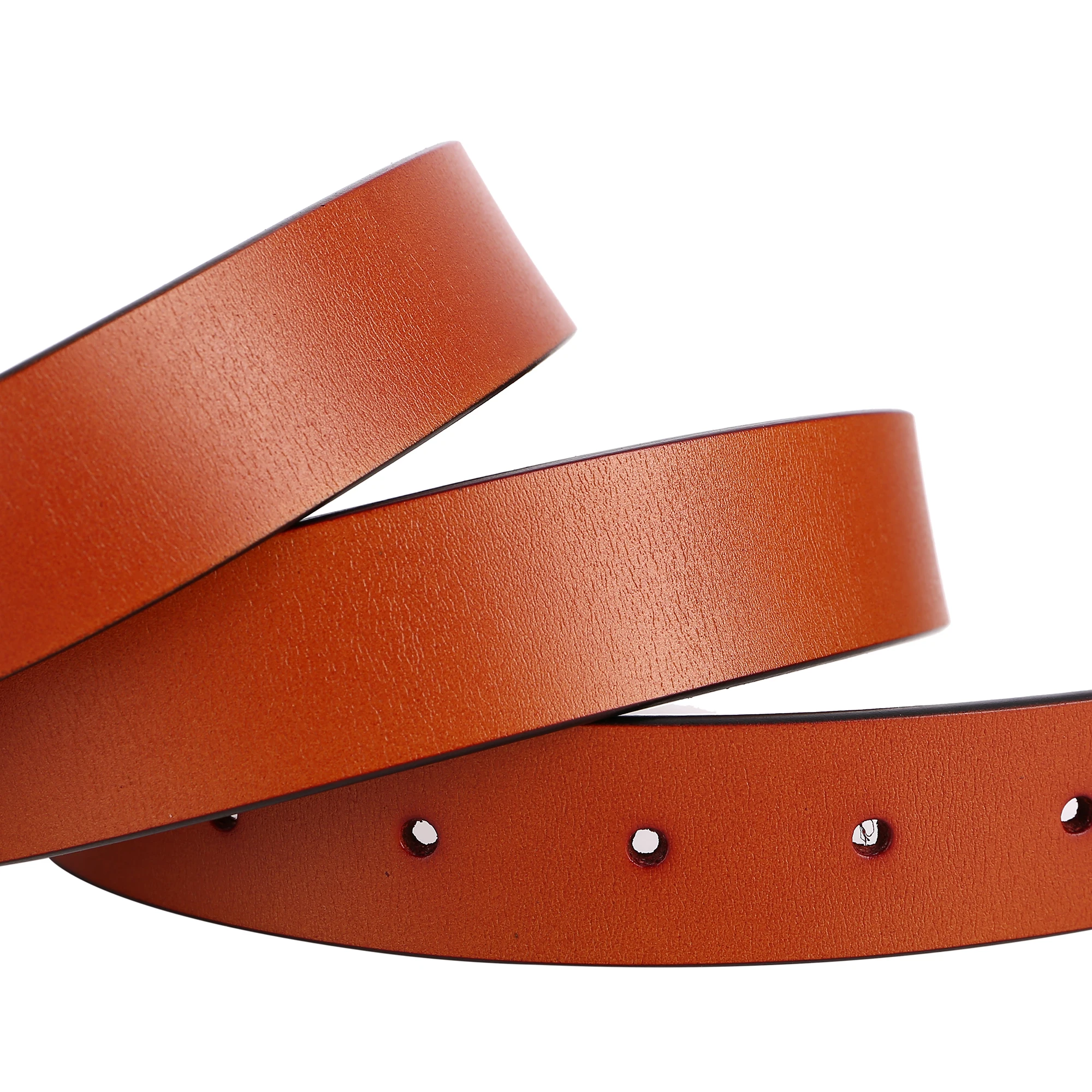 Casual Belt Women Leather Belts for Jeans Pants Fashion Dress Belt for Women with Solid Pin Buckle