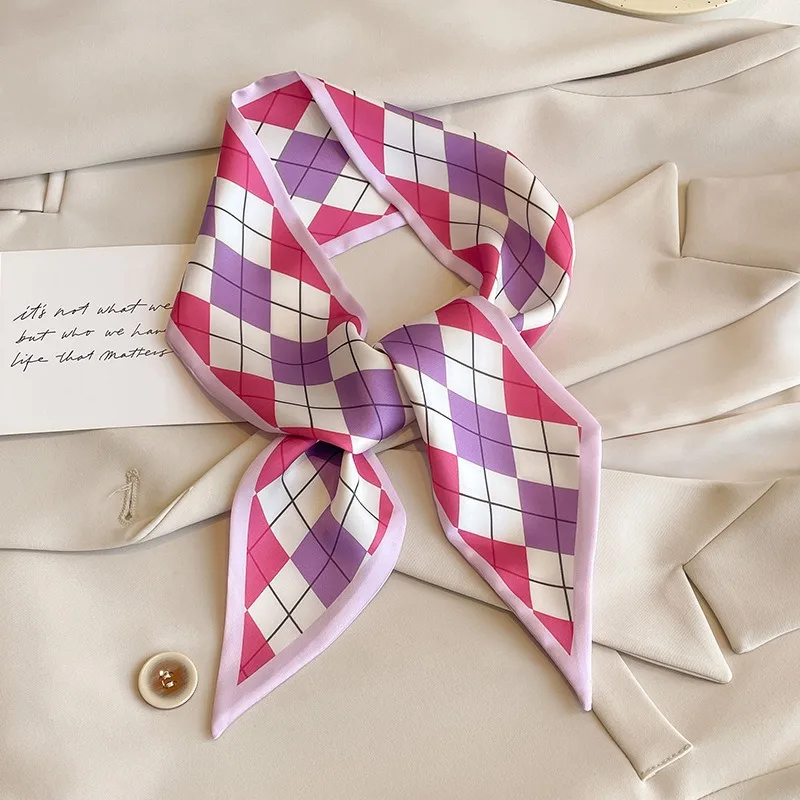 Korean Style Silk Bow Headband Hairband Cute for Women, Soft Comfort Elastic Headband, Workout Daily Casual Evening Gift