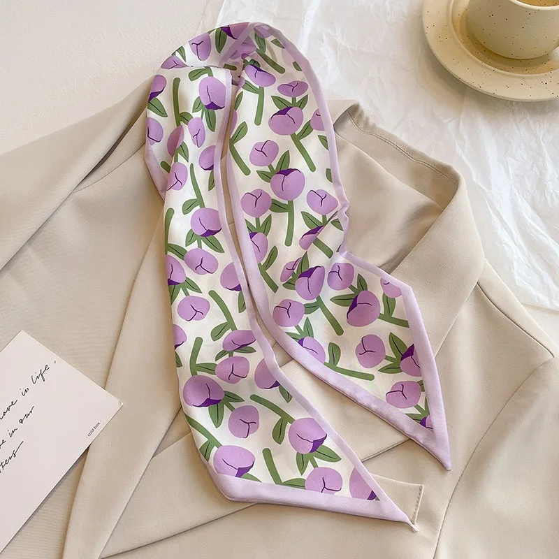 Korean Style Silk Bow Headband Hairband Cute for Women, Soft Comfort Elastic Headband, Workout Daily Casual Evening Gift