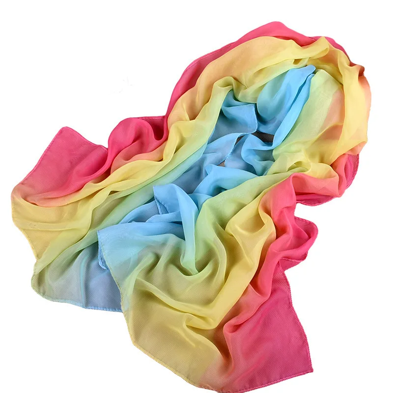 High-Grade Light Fashion Style160x50CM Sunblock Scarf Seaside Beach Towel Long Women's Scarf Part Gift