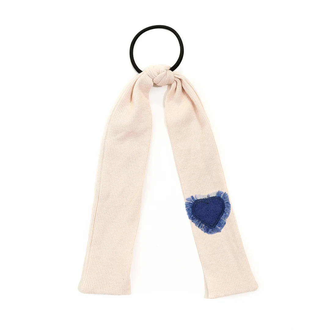 Fashion Denim Heart Sporty Style Hairband Hair Clip Accessory for Women And Girls mini cilp baby band girl clip