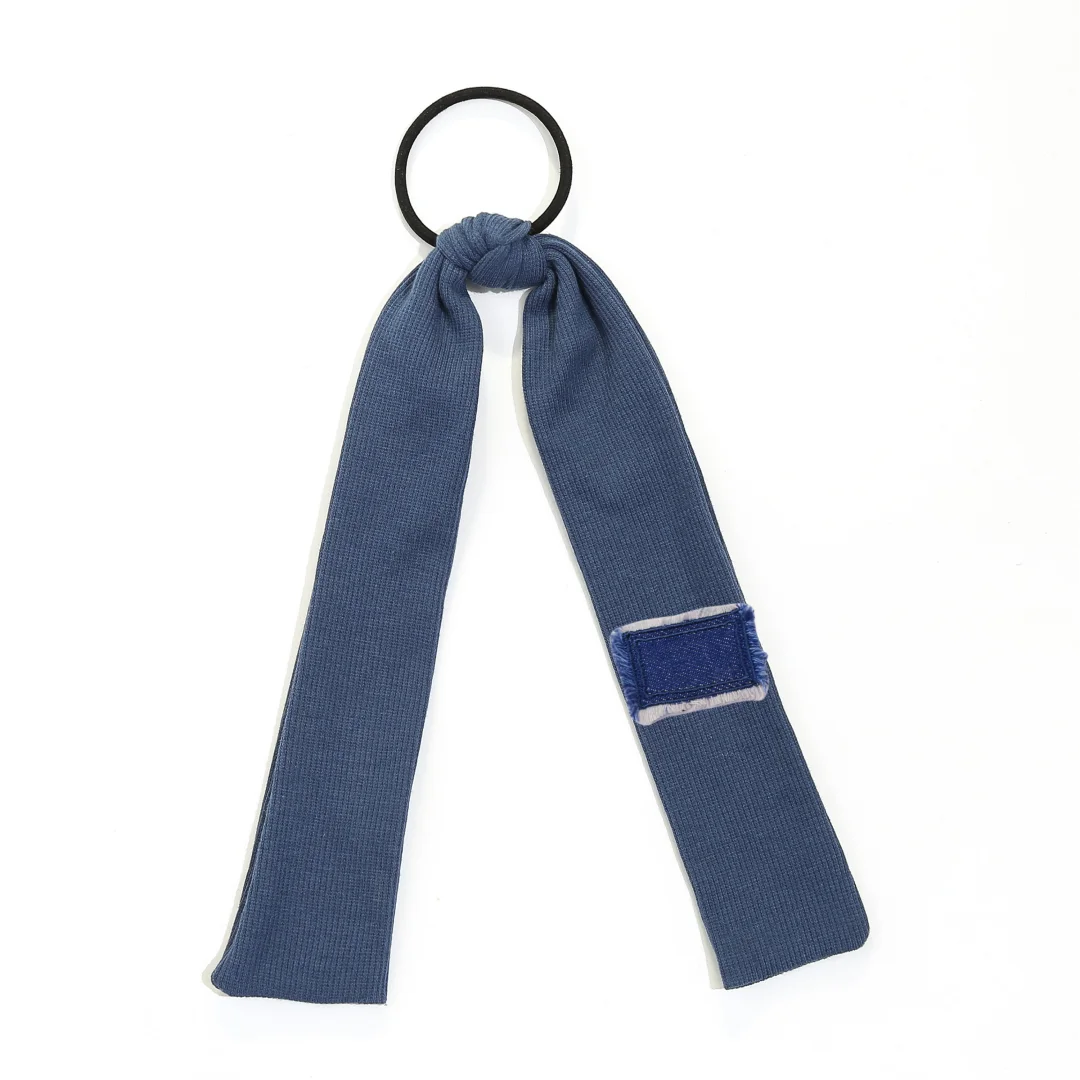 Fashion Denim Heart Sporty Style Hairband Hair Clip Accessory for Women And Girls mini cilp baby band girl clip