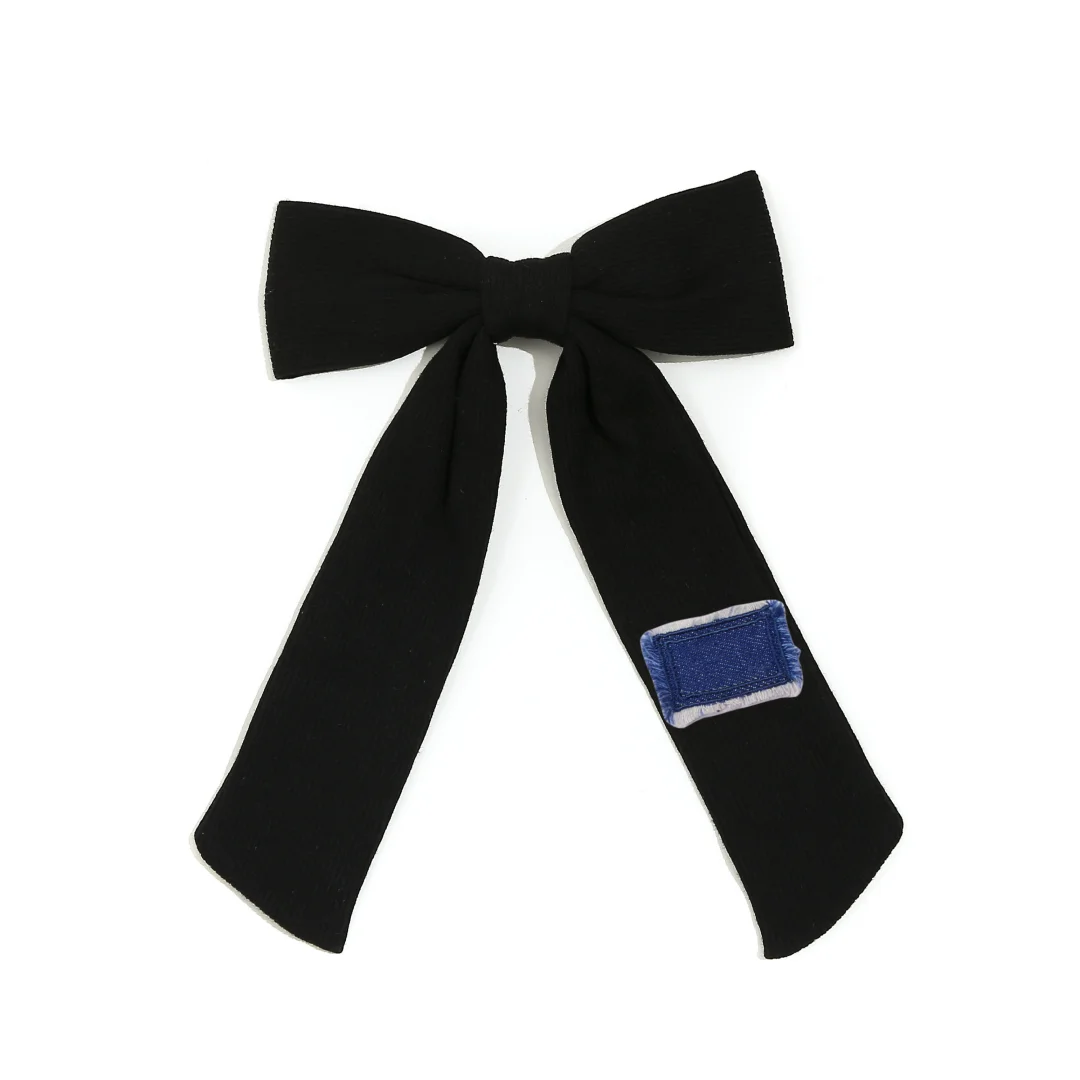 Fashion Denim Heart Sporty Style Hairband Hair Clip Accessory for Women And Girls mini cilp baby band girl clip