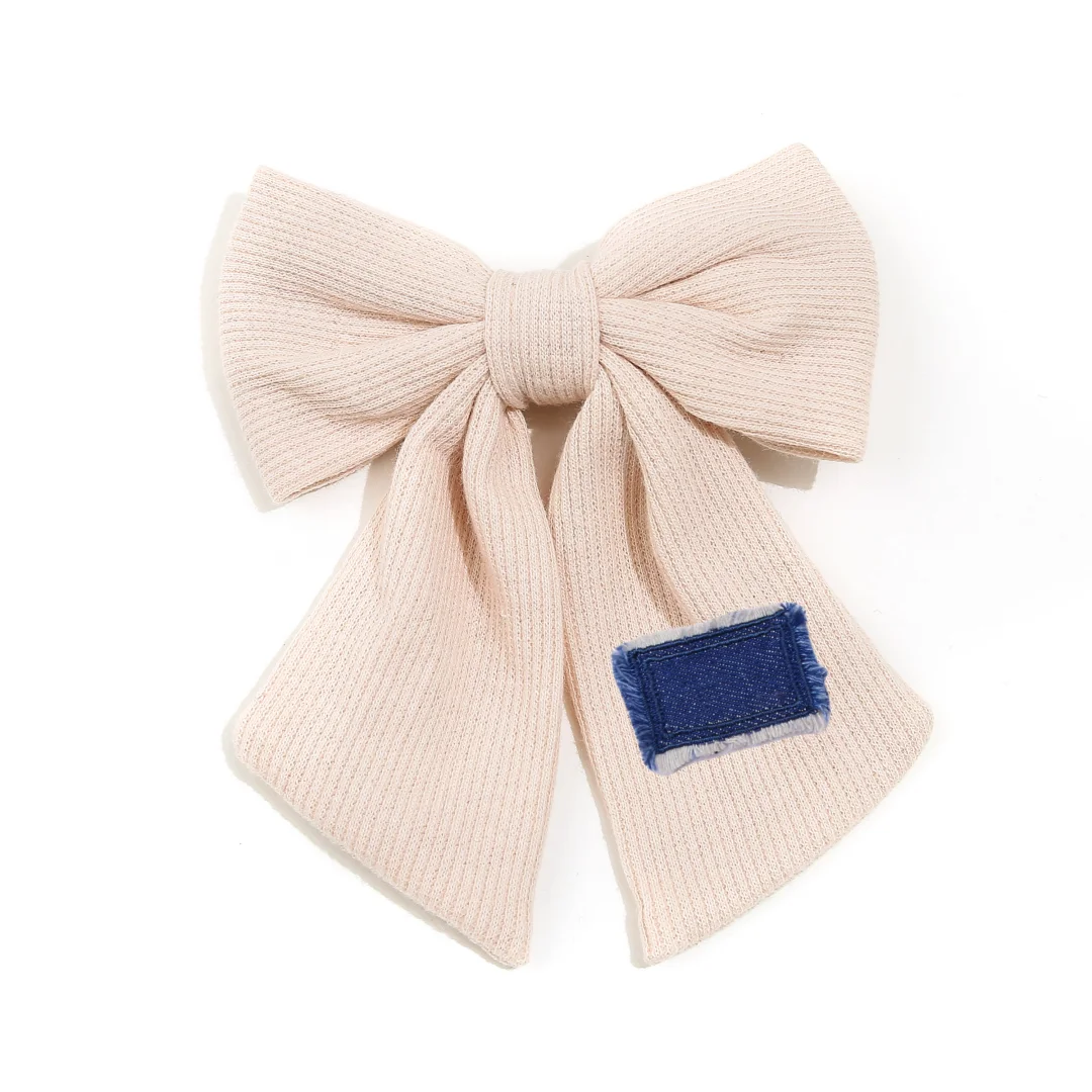 Fashion Denim Heart Sporty Style Hairband Hair Clip Accessory for Women And Girls mini cilp baby band girl clip
