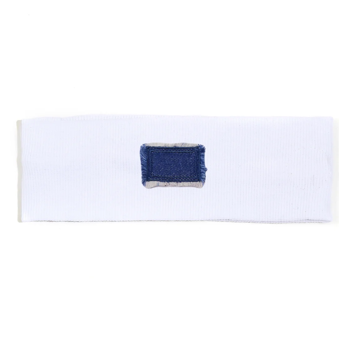 Fashion Denim Heart Sporty Style Hairband Hair Clip Accessory for Women And Girls mini cilp baby band girl clip