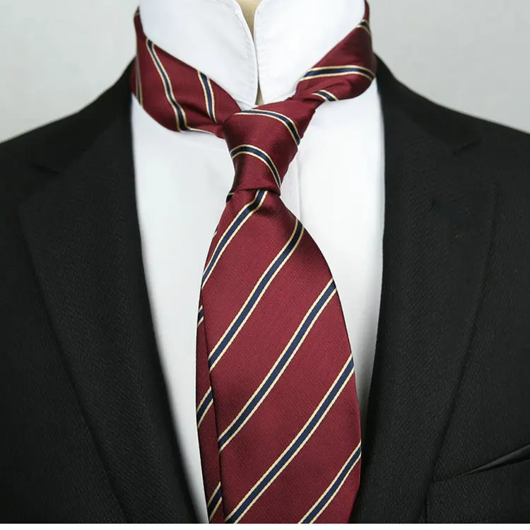 8cm Luxury Neck Tie for Men's Business Jacquard Necktie Corbata Vintage Accesorios Grooms Suits Formal Man Gifts Neck Ties