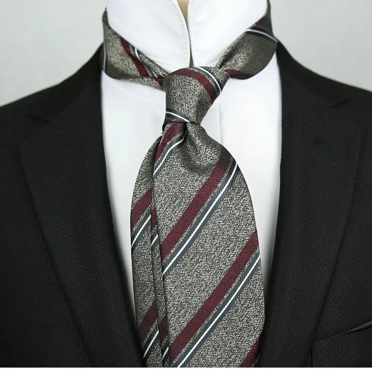 8cm Luxury Neck Tie for Men's Business Jacquard Necktie Corbata Vintage Accesorios Grooms Suits Formal Man Gifts Neck Ties