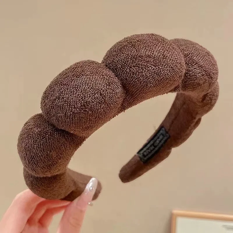 1 autumn and winter cloud headband high cranial top new pressure hair wide edge headband hair accessories