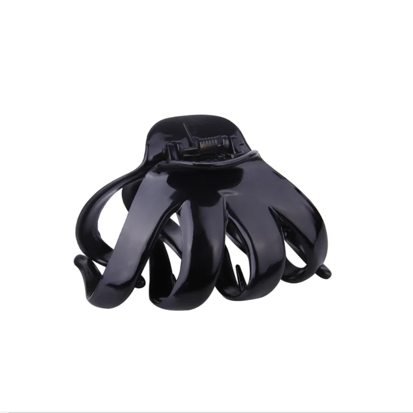 Large Hollow Out Hair Claw Clips Crab Clamps Women Girls Ponytail Big Acrylic Hair Barrettes Hairpin Hair Accessories Fashion