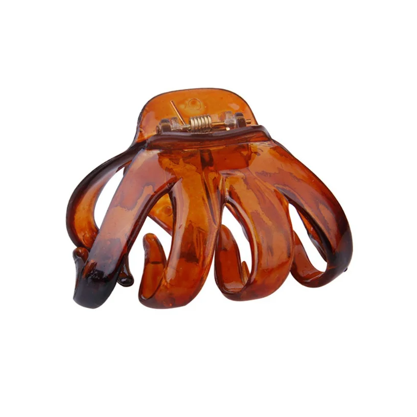 Large Hollow Out Hair Claw Clips Crab Clamps Women Girls Ponytail Big Acrylic Hair Barrettes Hairpin Hair Accessories Fashion
