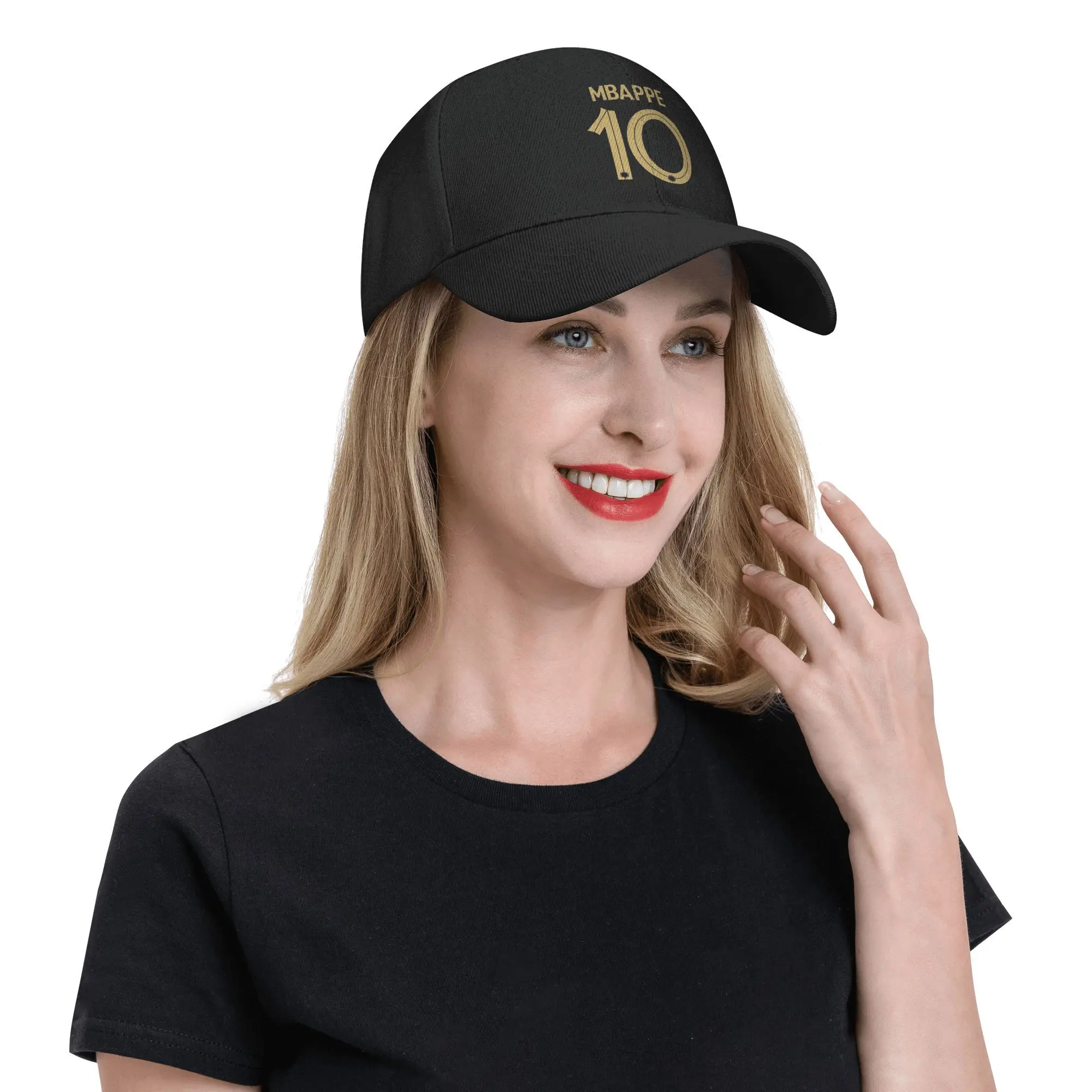 Personalized Mbappes 10 Football Baseball Cap Outdoor Women Men's Adjustable French KM Soccer Dad Hat Autumn